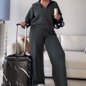 SPANX Army Green Jumpsuit